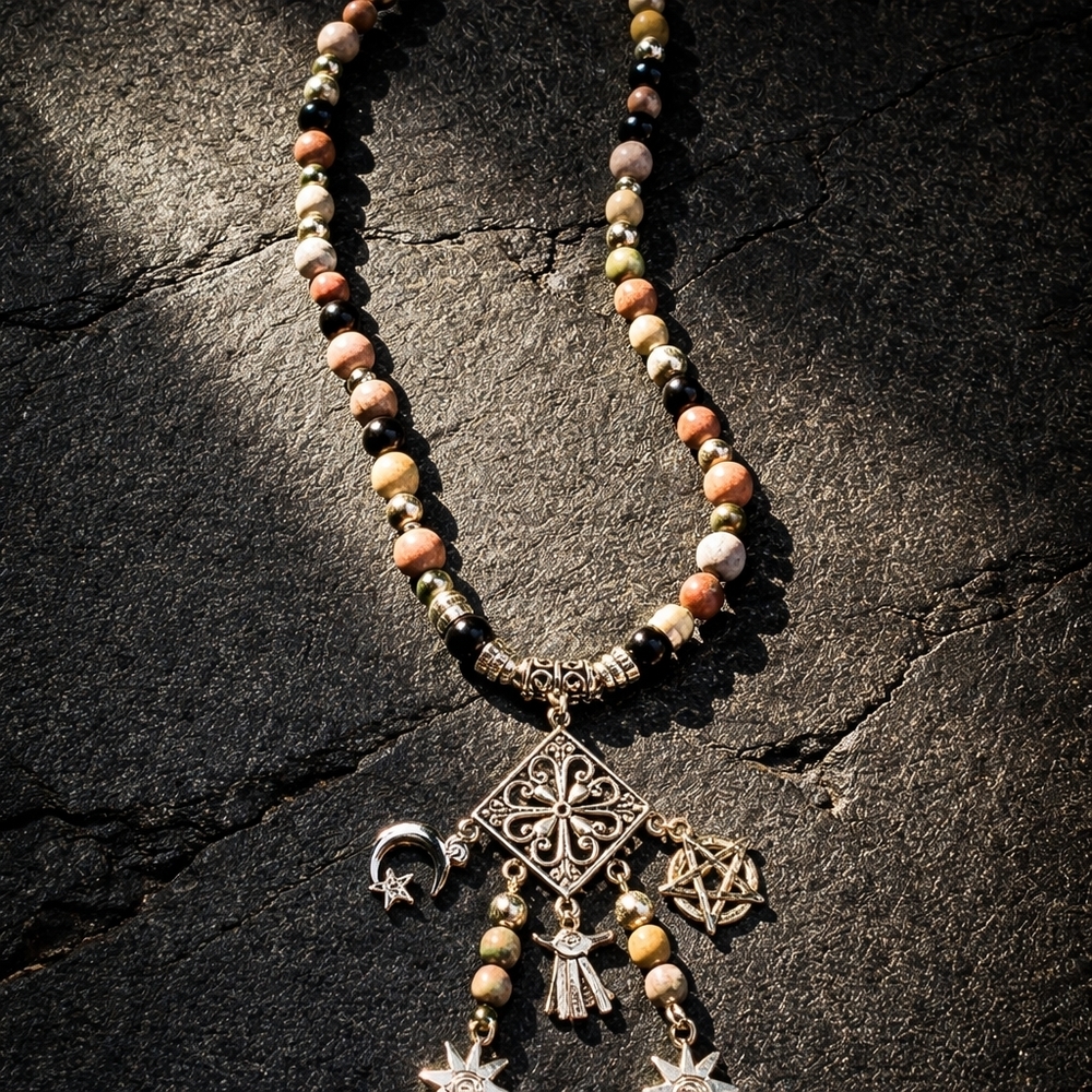 Egyptian God Anubis Prayer Beads